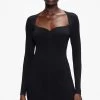 Ted Baker Mmeggi Sweetheart Neckline Black Bodycon Dress 2 Ted Baker Mmeggi Sweetheart Neckline Black Bodycon Dress -Ted Baker Shop D29924s