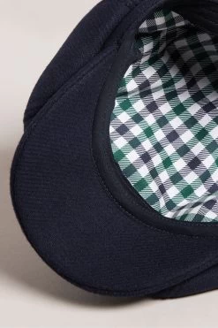 Ted Baker Boys Dark Blue Elijahs Wool Felt Baker Hat 7 Ted Baker Boys Dark Blue Elijahs Wool Felt Baker Hat -Ted Baker Shop D39958s3