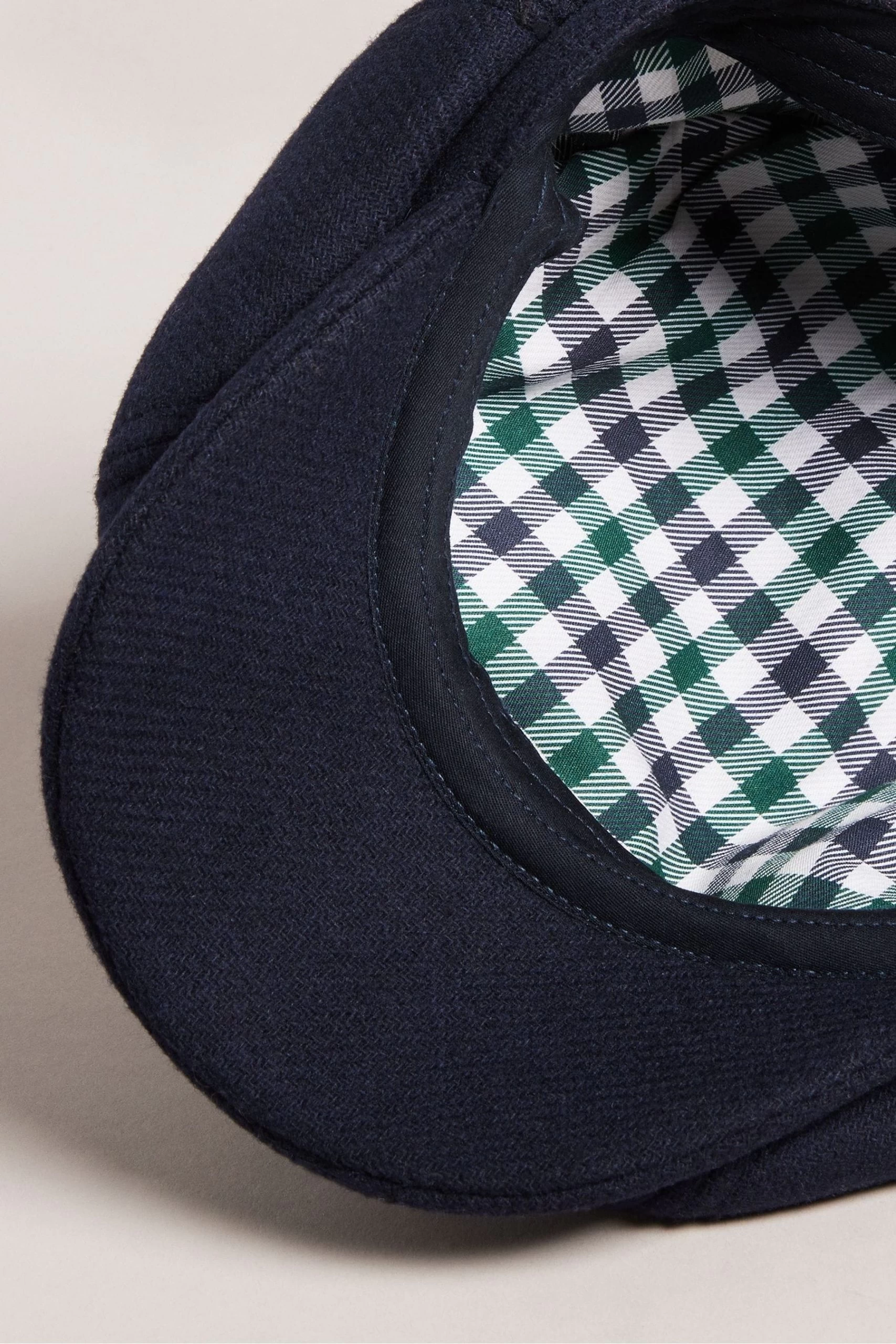 Ted Baker Boys Dark Blue Elijahs Wool Felt Baker Hat 5 Ted Baker Boys Dark Blue Elijahs Wool Felt Baker Hat - Image 3