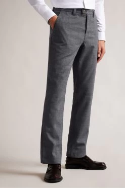 Ted Baker Regular Fit Grey Kimbar Charcoal Camburn Trainers