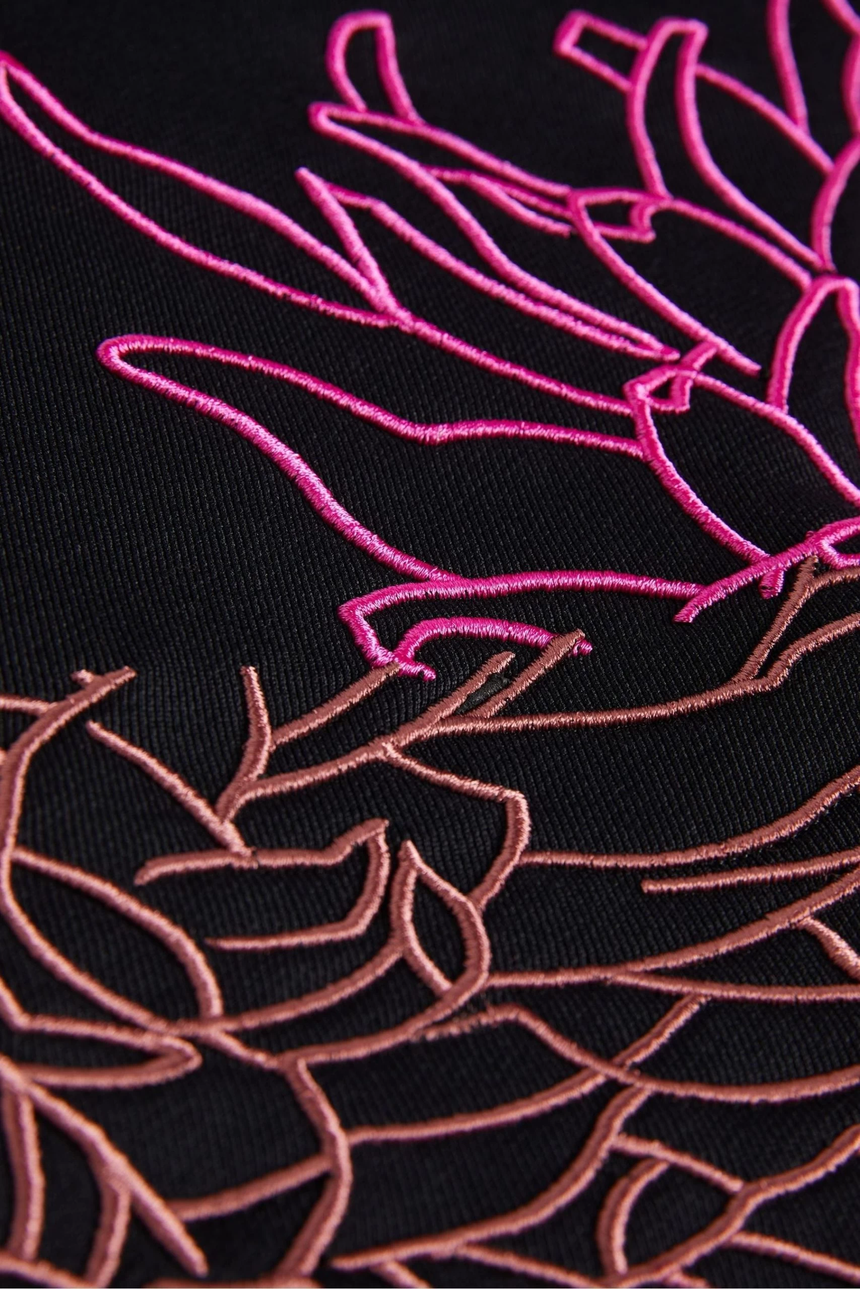 Ted Baker Genno Black Graphic Sweatshirt 7 Ted Baker Genno Black Graphic Sweatshirt - Image 5