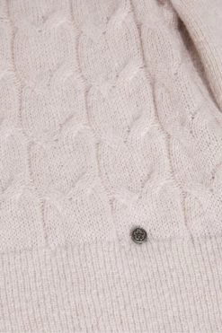 Ted Baker Pink Veolaa Mohair Cable Knit Sweater 11 Ted Baker Pink Veolaa Mohair Cable Knit Sweater -Ted Baker Shop D40107s5