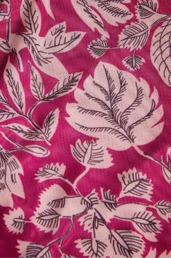 Ted Baker Pink Izabelo Printed Mesh Top With Frills 9 Ted Baker Pink Izabelo Printed Mesh Top With Frills -Ted Baker Shop D40112s4