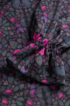 Ted Baker Heiydii High Neck Long Sleeve Black Blouse With Cut Out 9 Ted Baker Heiydii High Neck Long Sleeve Black Blouse With Cut Out -Ted Baker Shop D40121s4