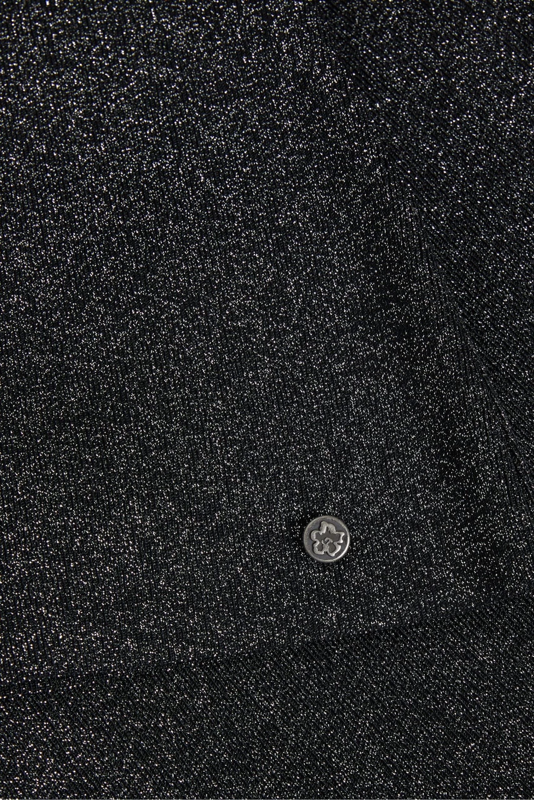 Ted Baker Eloisy Slim Fit Crossover Knit Black Top 6 Ted Baker Eloisy Slim Fit Crossover Knit Black Top - Image 4