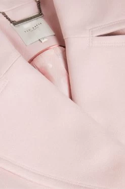 Ted Baker Dusky Pink Marlei Full Length Wool Pea Coat 11 Ted Baker Dusky Pink Marlei Full Length Wool Pea Coat -Ted Baker Shop D43599s5