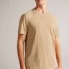 Ted Baker Regular Natural Zeppel Cashmere Blend T-Shirt 2 Ted Baker Regular Natural Zeppel Cashmere Blend T-Shirt -Ted Baker Shop D44186s