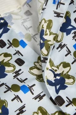 Ted Baker Blue Arigna Slim Magnolia Shirt 8 Ted Baker Blue Arigna Slim Magnolia Shirt -Ted Baker Shop D45423s3