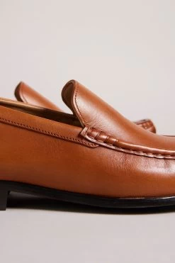 Ted Baker Natural Labi Leather Penny Loafers 10 Ted Baker Natural Labi Leather Penny Loafers -Ted Baker Shop D50455s4