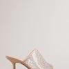 Ted Baker Celya Nude 70mm Crystal Mesh Heeled Mules 2 Ted Baker Celya Nude 70mm Crystal Mesh Heeled Mules -Ted Baker Shop D52663s