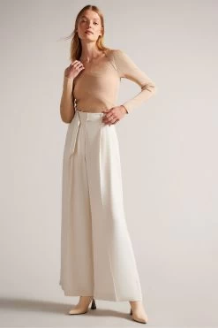 Ted Baker Pink Eloisy Slim Fit Crossover Knit Top 10 Ted Baker Pink Eloisy Slim Fit Crossover Knit Top -Ted Baker Shop D52667s3