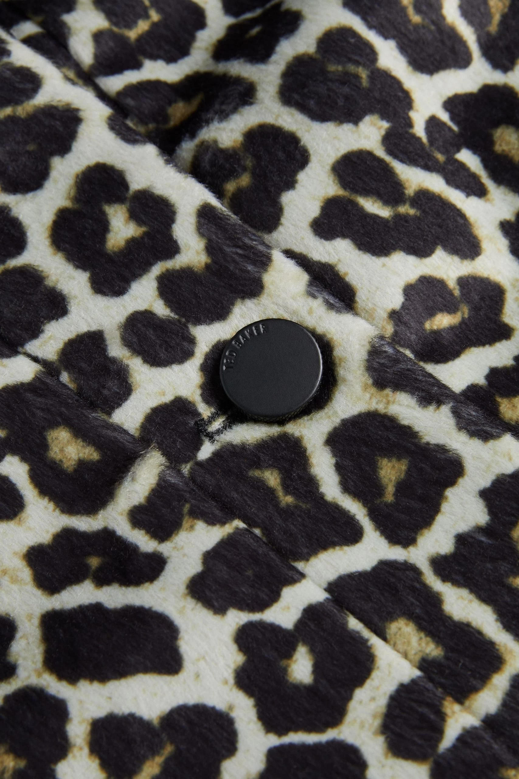 Ted Baker Pelham Black Cropped Animal Pony Jacket 9 Ted Baker Pelham Black Cropped Animal Pony Jacket - Image 7
