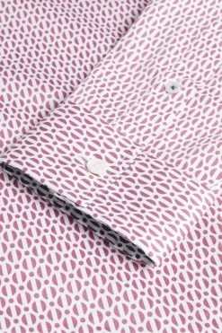 Ted Baker Pink Conifur Long Sleeve Circle Geo Printed Shirt 12 Ted Baker Pink Conifur Long Sleeve Circle Geo Printed Shirt -Ted Baker Shop D54426s5