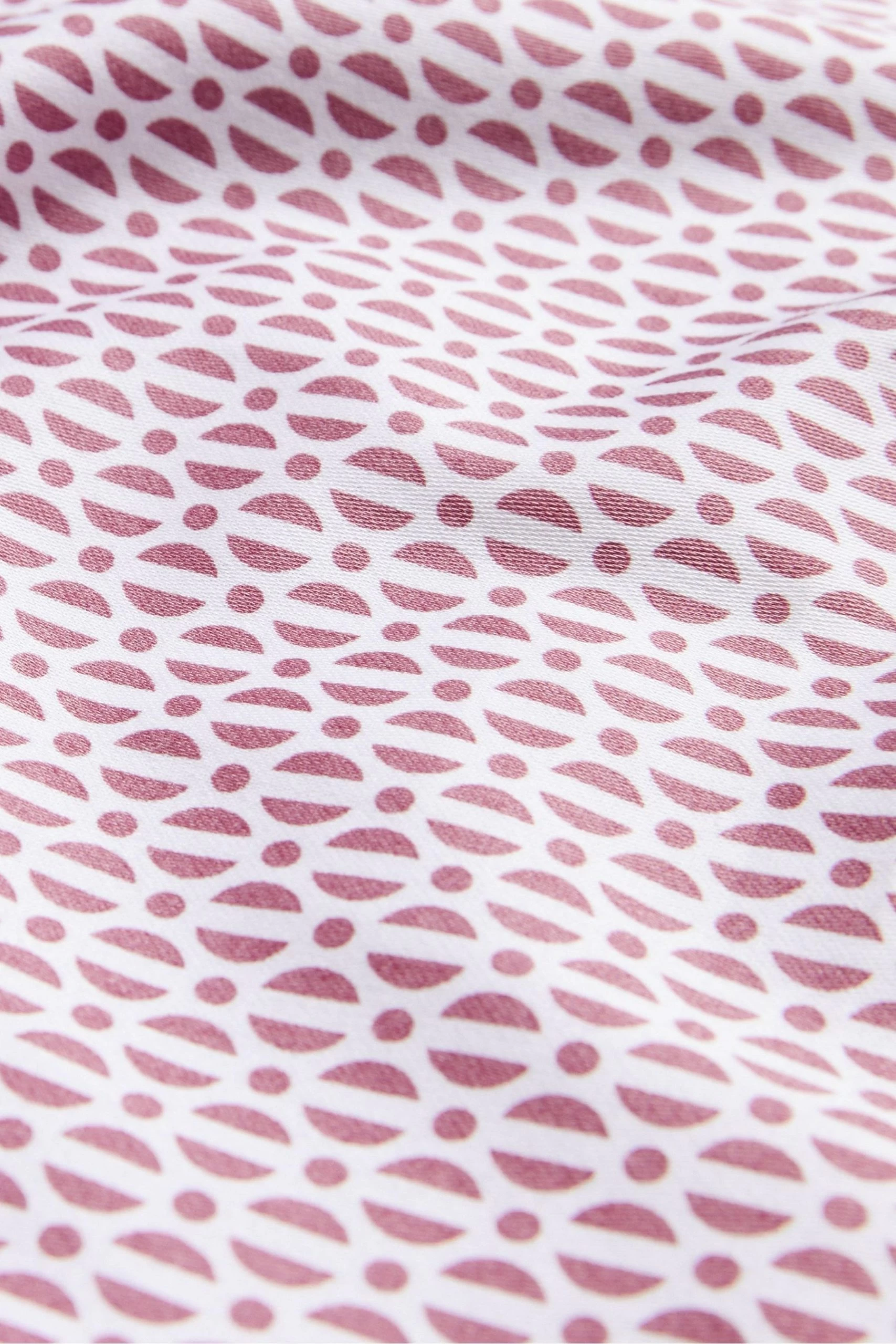 Ted Baker Pink Conifur Long Sleeve Circle Geo Printed Shirt 8 Ted Baker Pink Conifur Long Sleeve Circle Geo Printed Shirt - Image 6