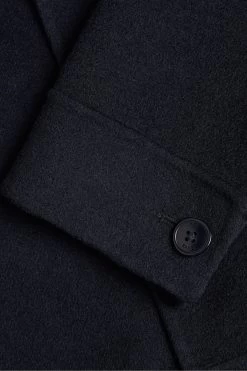 Ted Baker Navy Blue Sharpow Wool Collared Jacket -Ted Baker Shop D54429s5