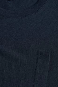 Ted Baker Zeppel Navy Blue Short Sleeve Cashmere Blend Regular T-Shirt 11 Ted Baker Zeppel Navy Blue Short Sleeve Cashmere Blend Regular T-Shirt -Ted Baker Shop D54430s5