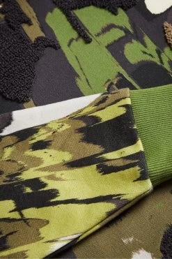 Ted Baker Green Hensely Flocked Printed Sweat T-Shirt 11 Ted Baker Green Hensely Flocked Printed Sweat T-Shirt -Ted Baker Shop D57128s5