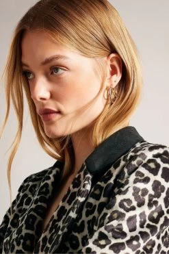 Ted Baker Leeroi Single Breasted Midi Length Black Coat 10 Ted Baker Leeroi Single Breasted Midi Length Black Coat -Ted Baker Shop D57139s4