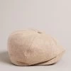 Ted Baker Natural Lucasss Camel Wool Mix Baker Cap 2 Ted Baker Natural Lucasss Camel Wool Mix Baker Cap -Ted Baker Shop D57147s