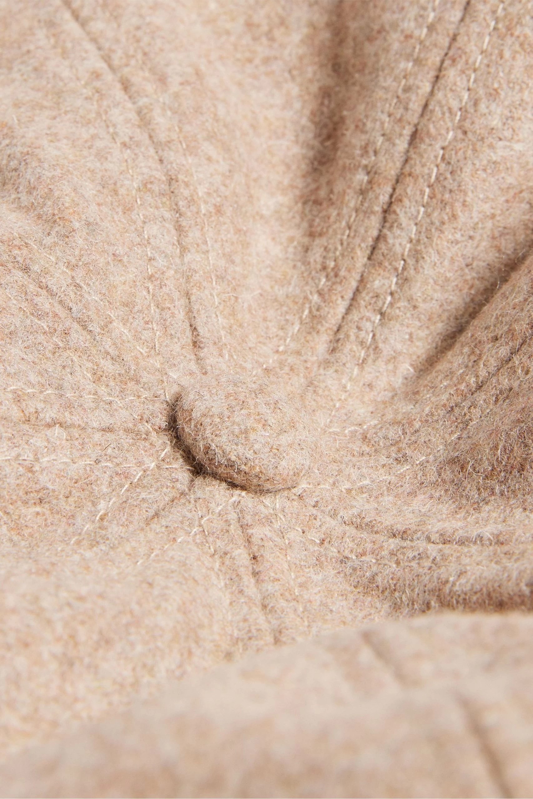 Ted Baker Natural Lucasss Camel Wool Mix Baker Cap 5 Ted Baker Natural Lucasss Camel Wool Mix Baker Cap - Image 3