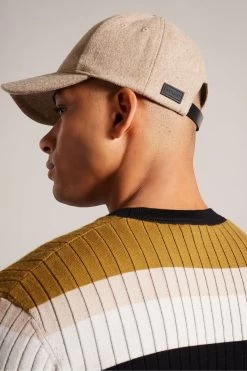 Ted Baker Natural Jacobbs Camel Wool And Leather Mix Cap 10 Ted Baker Natural Jacobbs Camel Wool And Leather Mix Cap -Ted Baker Shop D57148s4