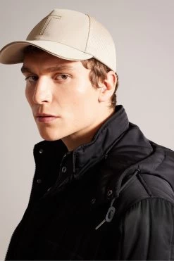 Ted Baker Natural Ehtanee Camel Mesh And Cotton T Cap 9 Ted Baker Natural Ehtanee Camel Mesh And Cotton T Cap -Ted Baker Shop D57151s4