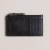 Ted Baker Fineas Black Waxy Leather Cardholder 1 Ted Baker Fineas Black Waxy Leather Cardholder -Ted Baker Shop D57159s