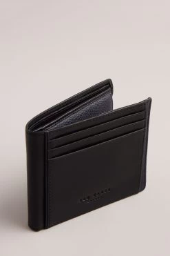 Ted Baker Finliy Black Waxy Leather Bifold Wallet 9 Ted Baker Finliy Black Waxy Leather Bifold Wallet -Ted Baker Shop D57160s4