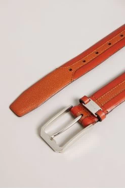 Ted Baker Natural Siymon Tan Caviar And Smooth Leather Belt 8 Ted Baker Natural Siymon Tan Caviar And Smooth Leather Belt -Ted Baker Shop D57169s3