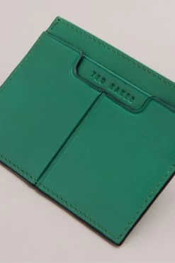 Ted Baker Green Samise Leather Card Holder 7 Ted Baker Green Samise Leather Card Holder -Ted Baker Shop D57180s3