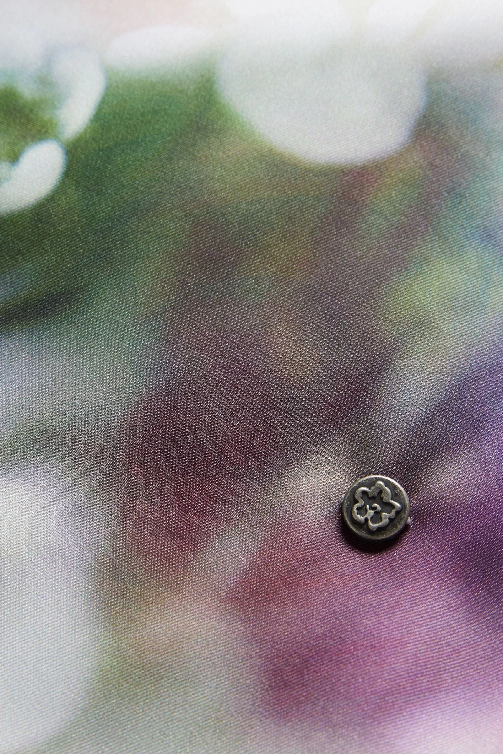 Ted Baker Green Beatric Woven Front Jumper With Sleeve Detail 7 Ted Baker Green Beatric Woven Front Jumper With Sleeve Detail - Image 5