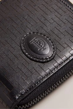 Ted Baker Tobiat Monogram Black Zip Around Wallet 9 Ted Baker Tobiat Monogram Black Zip Around Wallet -Ted Baker Shop D66005s4