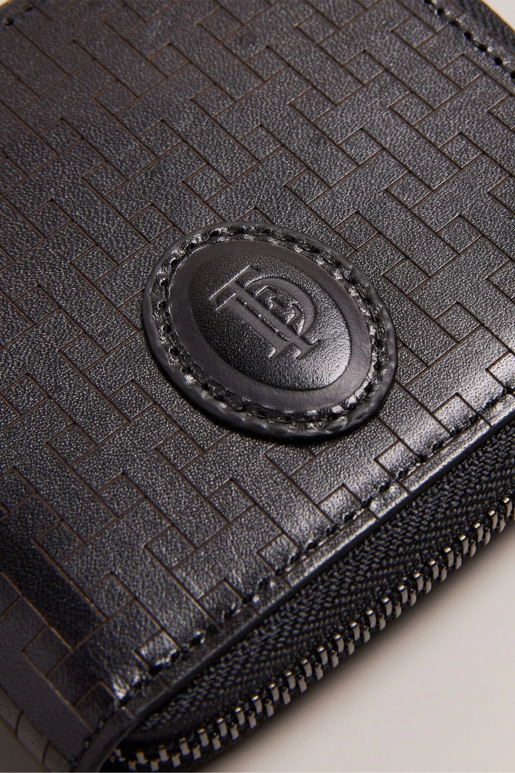 Ted Baker Tobiat Monogram Black Zip Around Wallet 6 Ted Baker Tobiat Monogram Black Zip Around Wallet - Image 4