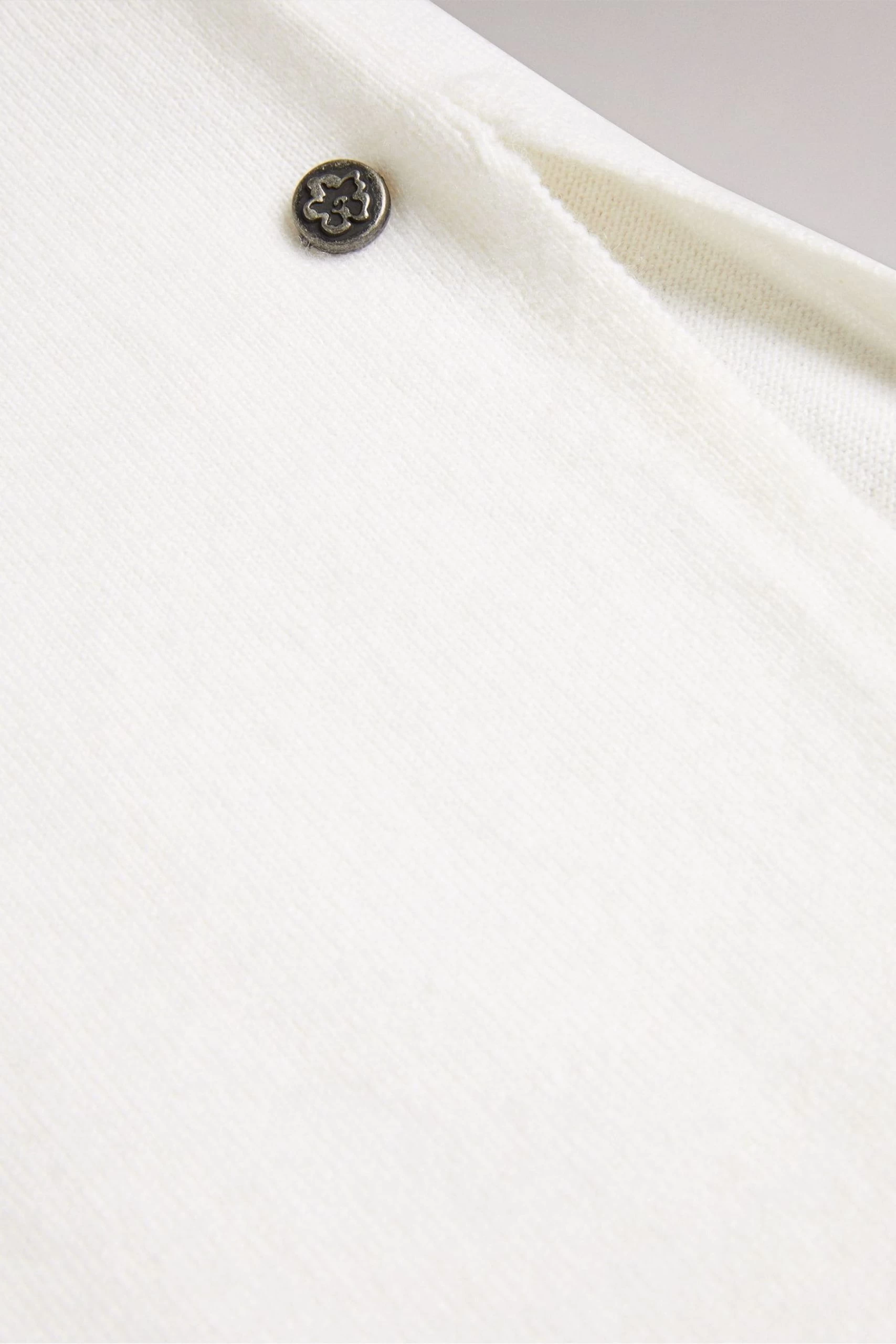 Ted Baker White Malorri Knit Midi Dress 6 Ted Baker White Malorri Knit Midi Dress - Image 4