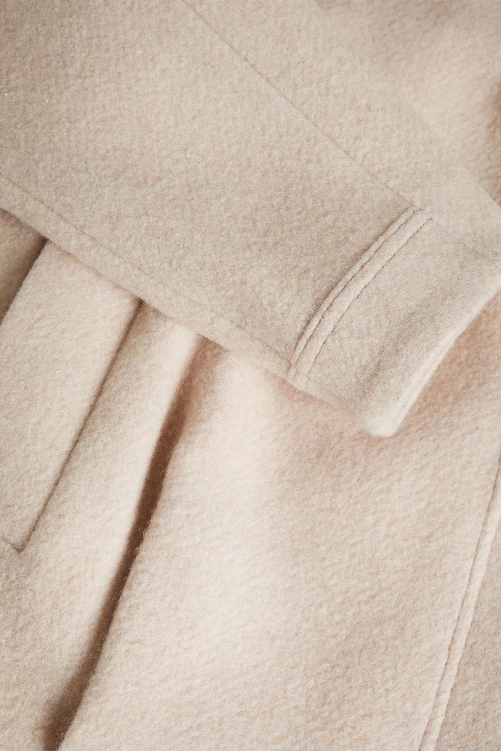 Ted Baker Cream Dennia Oversized Detachable Hood Parka 7 Ted Baker Cream Dennia Oversized Detachable Hood Parka - Image 5