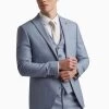 Ted Baker Tailoring Dusty Blue Light Flannel Slim Jacket 1 Ted Baker Tailoring Dusty Blue Light Flannel Slim Jacket -Ted Baker Shop D69 787s