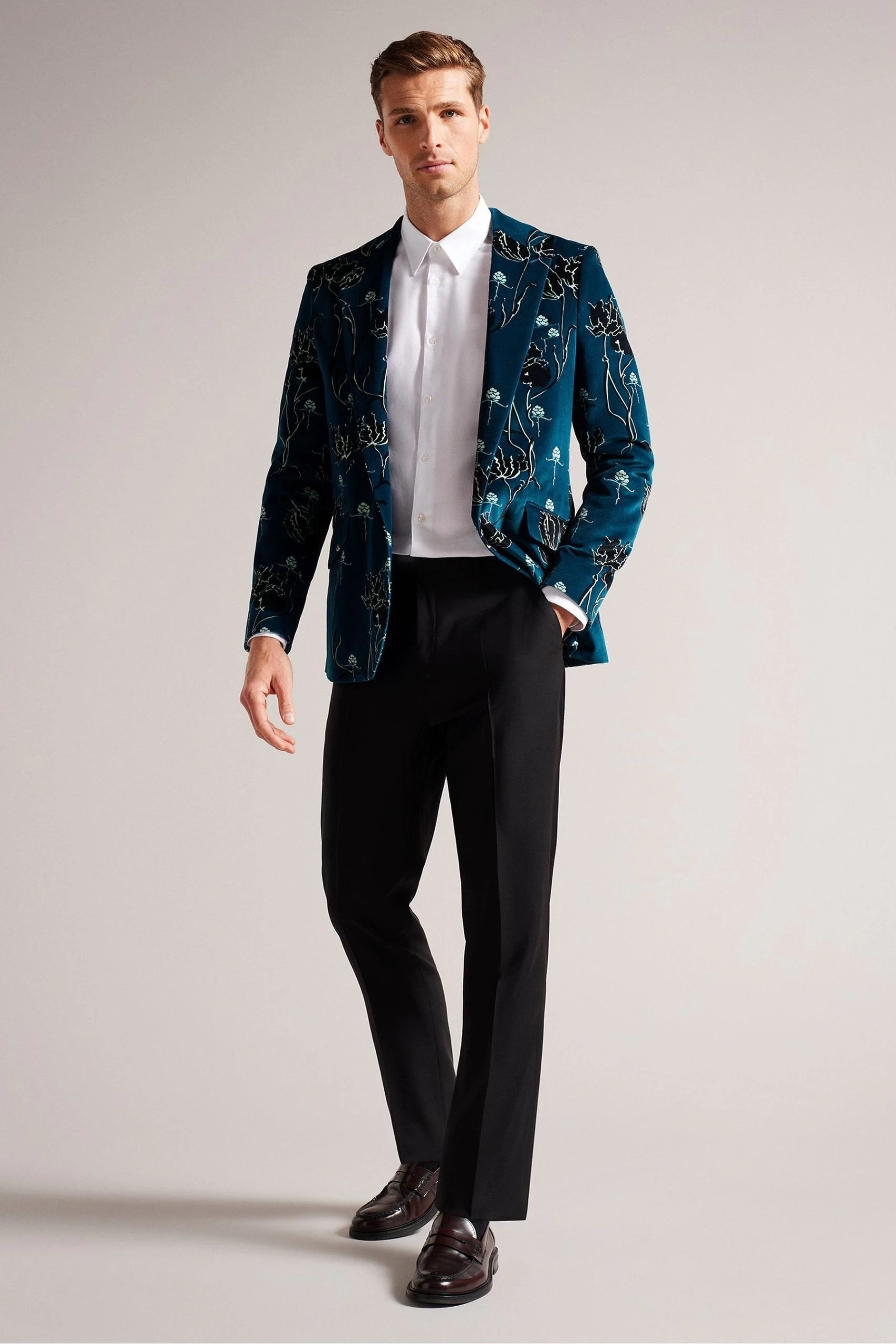 Ted Baker Lothian Black Slim Fit Trousers 3 Ted Baker Lothian Black Slim Fit Trousers