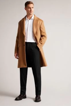 Ted Baker Gabro Black Haldan Fit Stripe Trousers