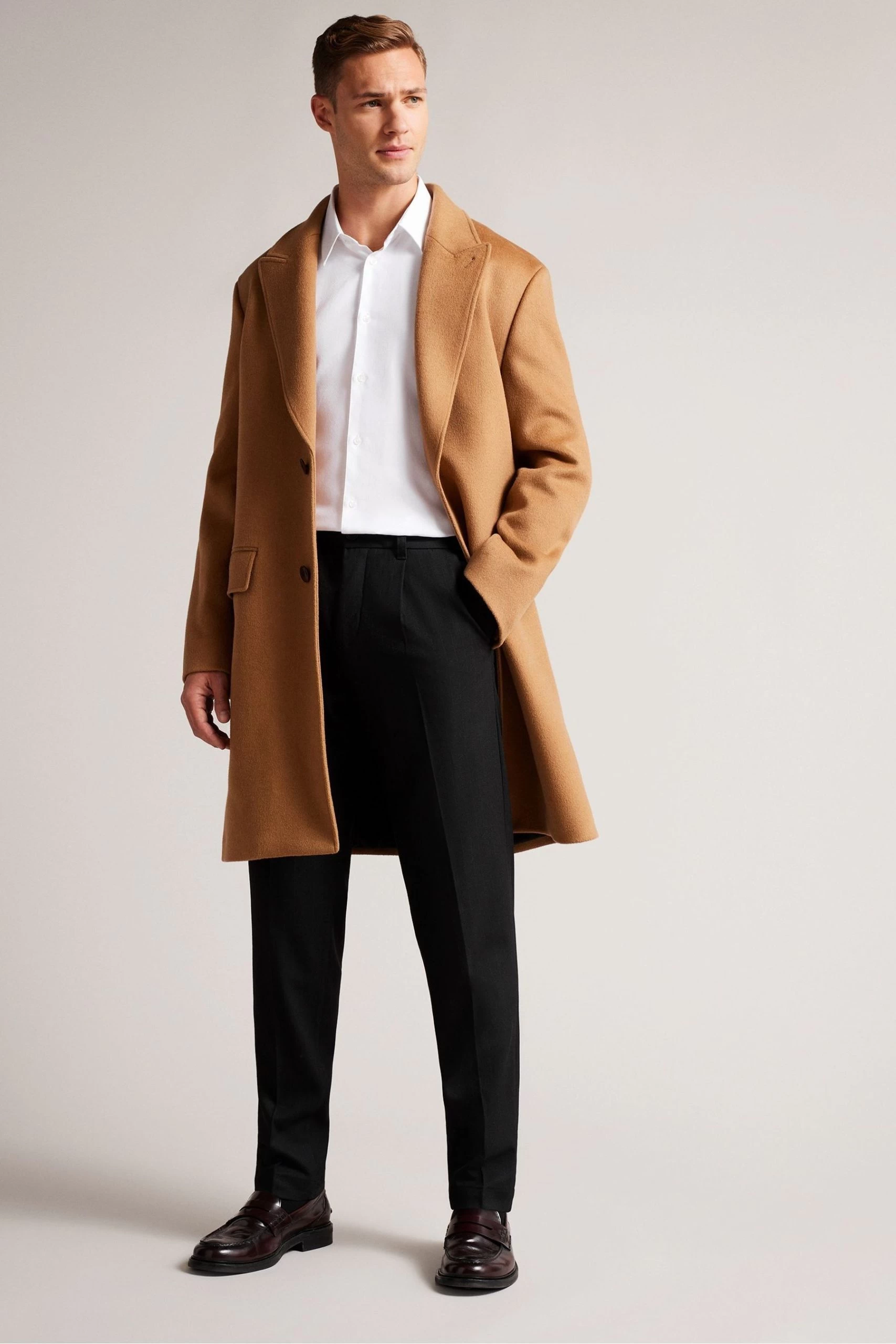 Ted Baker Gabro Black Haldan Fit Stripe Trousers 3 Ted Baker Gabro Black Haldan Fit Stripe Trousers