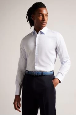 Ted Baker Navy Blue Harvii Etched Leather Belt 9 Ted Baker Navy Blue Harvii Etched Leather Belt -Ted Baker Shop D73544s4