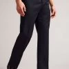 Ted Baker Blue Heddont Navy Straight Fit Trousers 2 Ted Baker Blue Heddont Navy Straight Fit Trousers -Ted Baker Shop D73546s