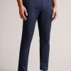 Ted Baker Baren Navy Blue Irvine Fit Textured Trousers 2 Ted Baker Baren Navy Blue Irvine Fit Textured Trousers -Ted Baker Shop D73548s