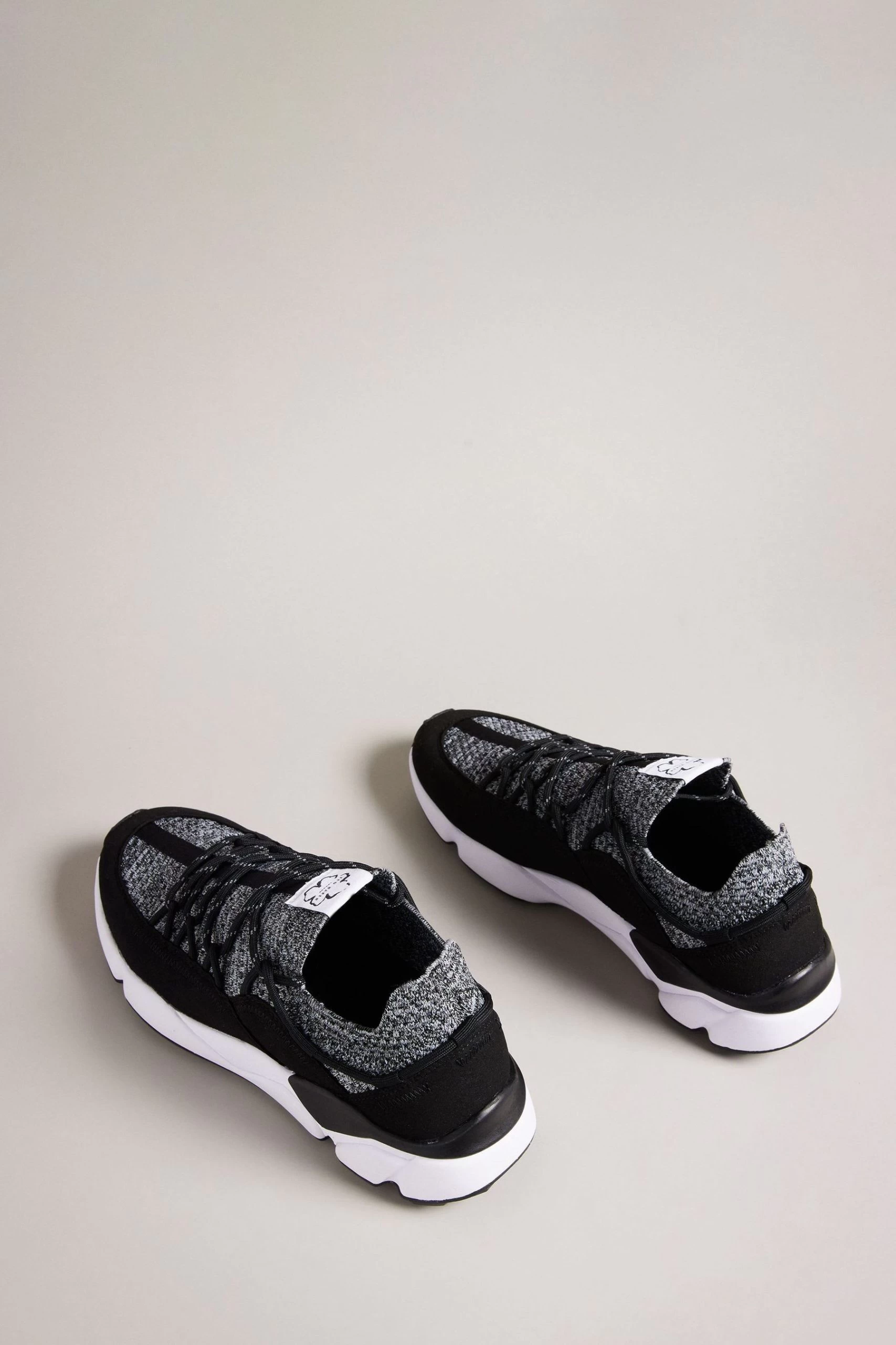 Ted Baker Markyy Black Knitted Tracking Sneakers 4 Ted Baker Markyy Black Knitted Tracking Sneakers - Image 2