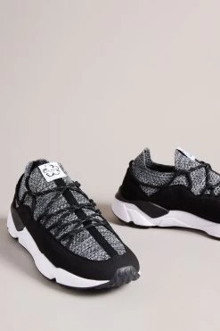 Ted Baker Markyy Black Knitted Tracking Sneakers 9 Ted Baker Markyy Black Knitted Tracking Sneakers -Ted Baker Shop D73555s4