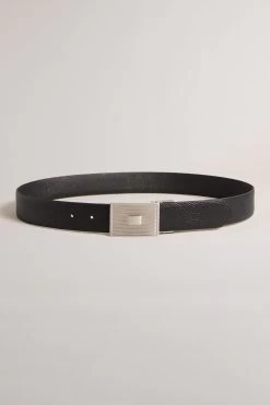 Ted Baker Aydon Black Buckle Belt