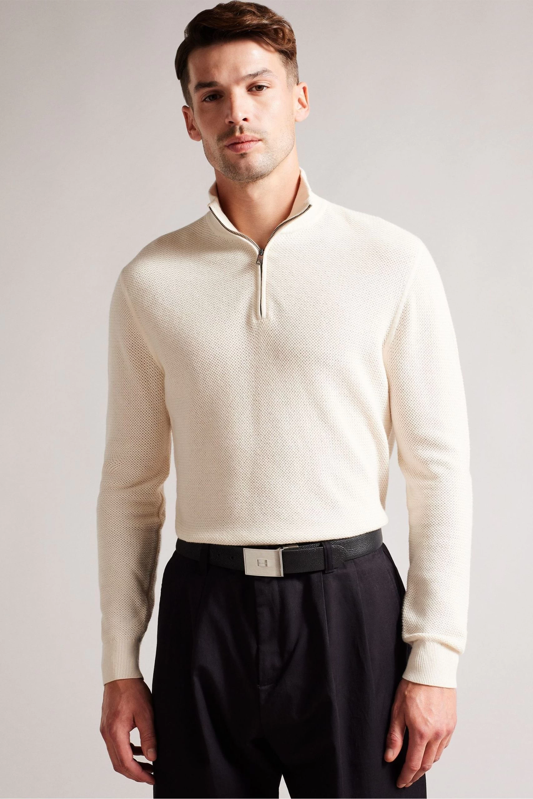 Ted Baker Aydon Black Buckle Belt 6 Ted Baker Aydon Black Buckle Belt - Image 4