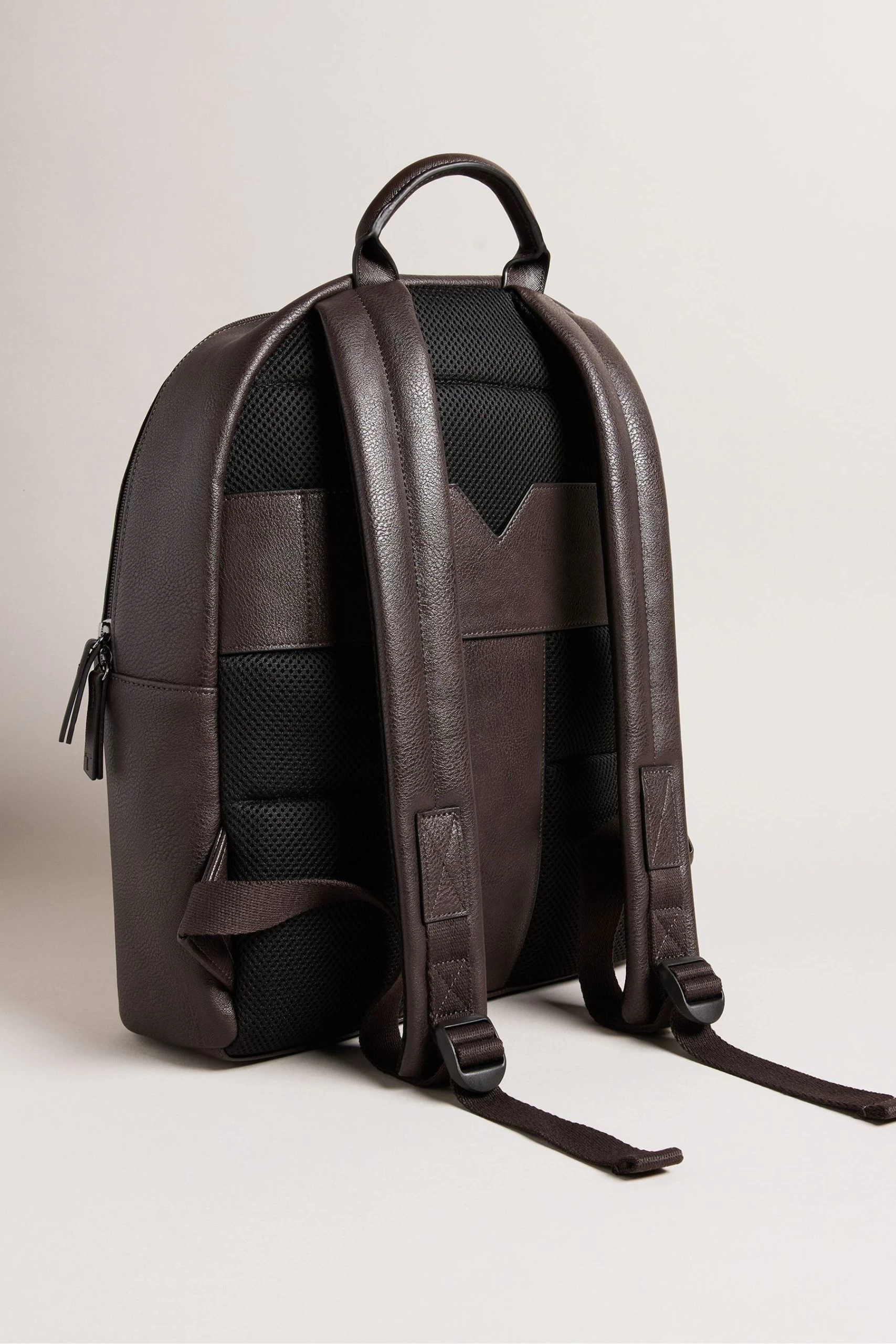 Ted Baker Waynor Brown House Check Pu Backpack 4 Ted Baker Waynor Brown House Check Pu Backpack - Image 2