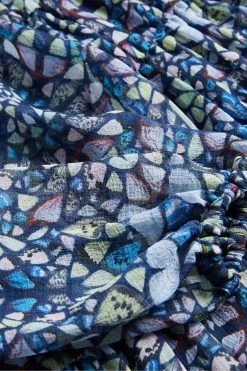 Ted Baker Blue Rohzan Tiered Swing Mini Dress 11 Ted Baker Blue Rohzan Tiered Swing Mini Dress -Ted Baker Shop D73611s5