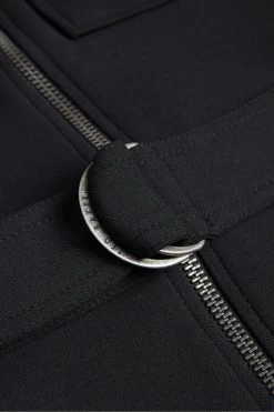 Ted Baker Hattei Black Belted Shirt Dress With Utility Detailing 11 Ted Baker Hattei Black Belted Shirt Dress With Utility Detailing -Ted Baker Shop D73630s5