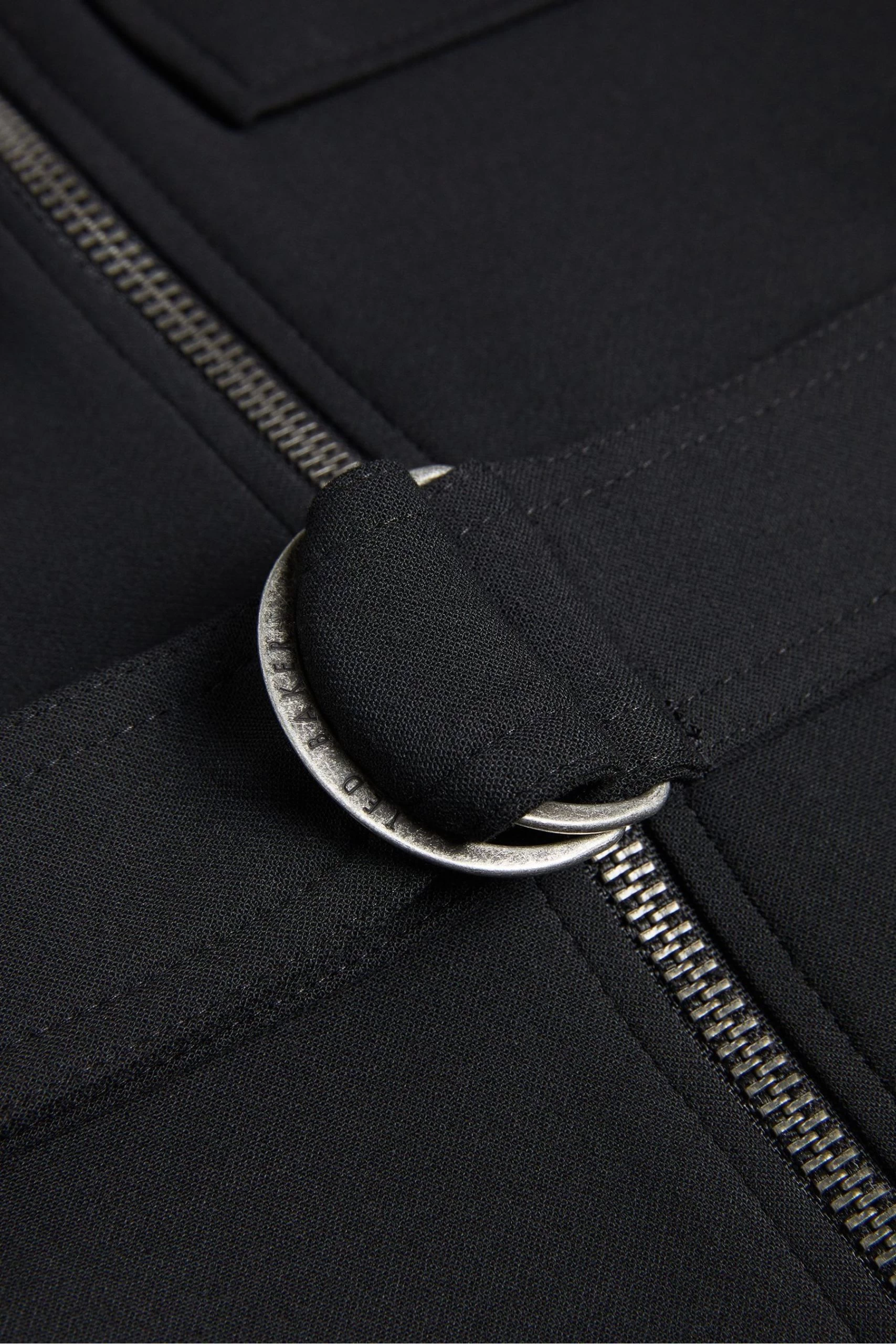 Ted Baker Hattei Black Belted Shirt Dress With Utility Detailing 7 Ted Baker Hattei Black Belted Shirt Dress With Utility Detailing - Image 5